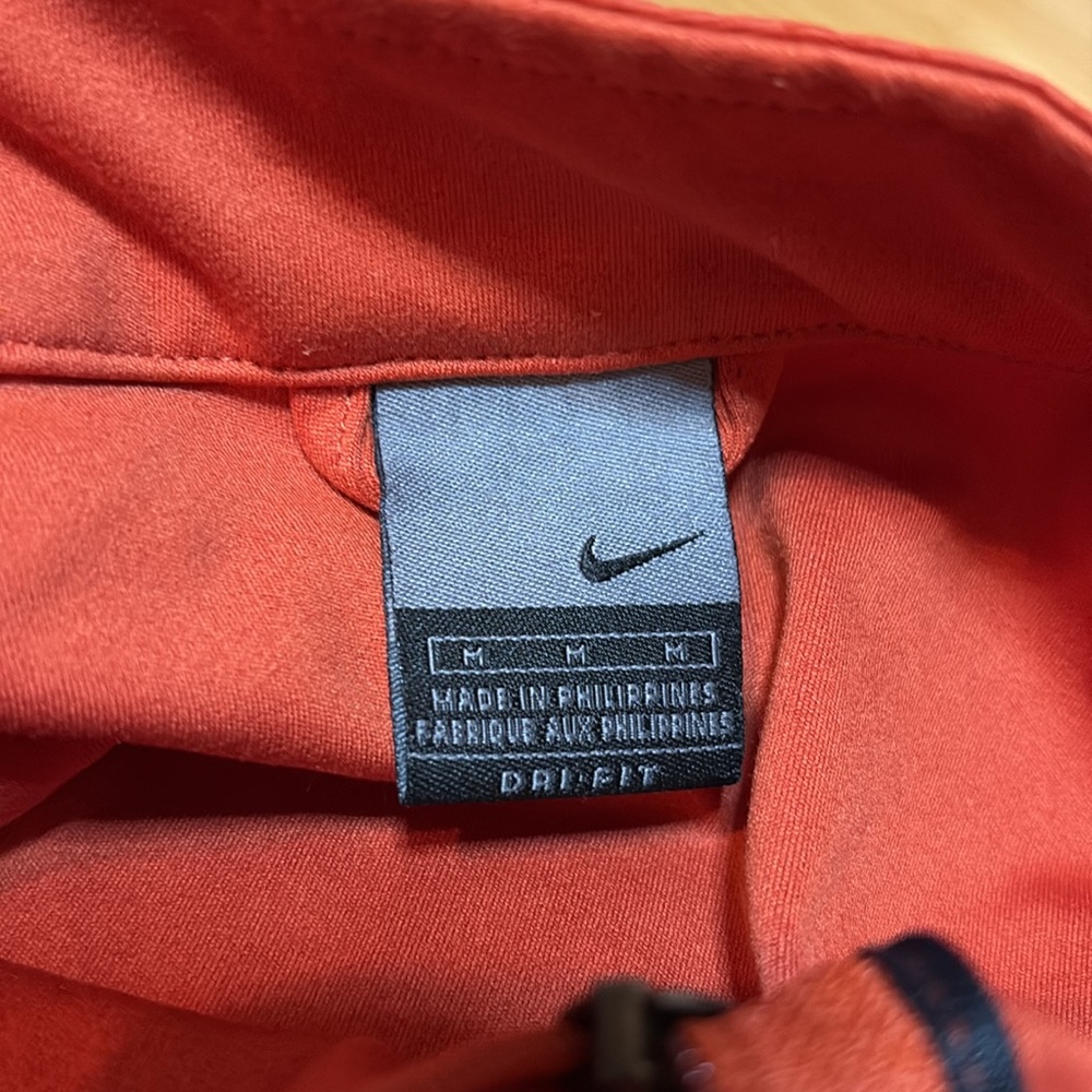 Nike Orange Lightweight Performance Jacket High C… - image 3